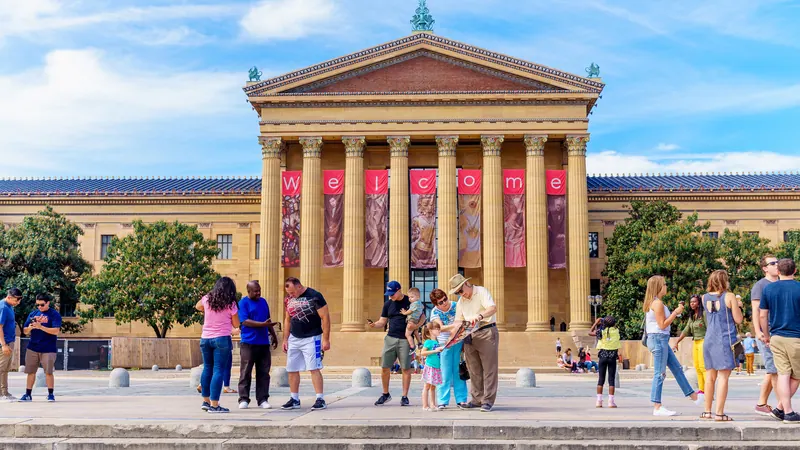 The Art Museum Steps